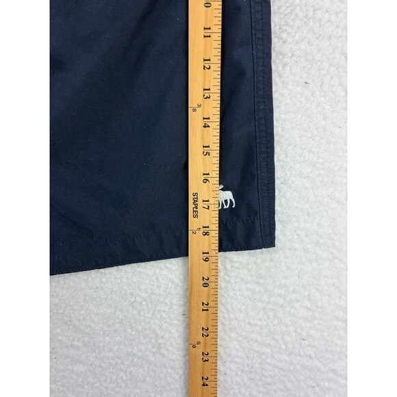 Abercrombie & Fitch Men’s S Navy Blue Board Swim Trunks Drawstring Shorts - Picture 7 of 10
